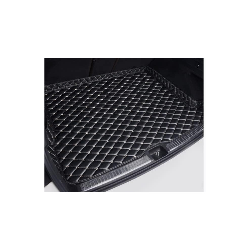 Waterproof Nonslip Leather Boot Liner For Nissan Qashqai 20162021, Custom Fit Durable Trunk Mat F Blackbeige 9330225065142