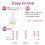 Easy@Home 20 Pregnancy Test Strips for Early Detection, 10 MIU/mL, 5 mm Width 5