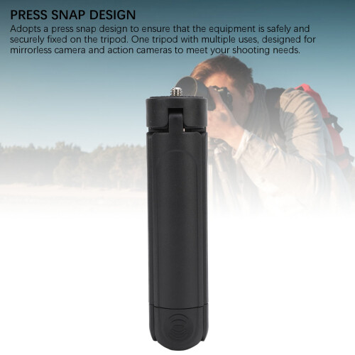 Portable Desktop Camera Tripod with Extendable Legs, 1/4 Inch Screw 2