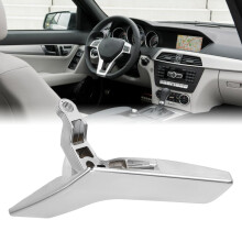Matte Silver Interior Door Handle Repair Kit for Benz W204 2008-2015