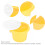 Art Paint Brush Bucket Plastic 2 1