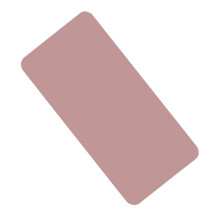 26x21cm Pink Sewing Machine Foot Pedal Mat Non Slip Vibration Absorbing Rubber