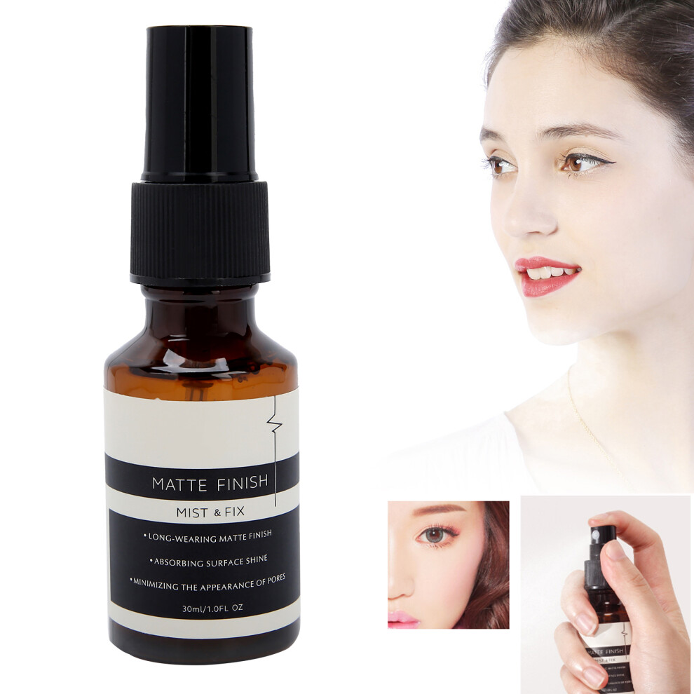 30ml Waterproof Matte Finish Makeup Setting Spray for Oily Skin