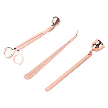 3pcs Stainless Steel Wick Trimmers for Candles, Durable & Decorative