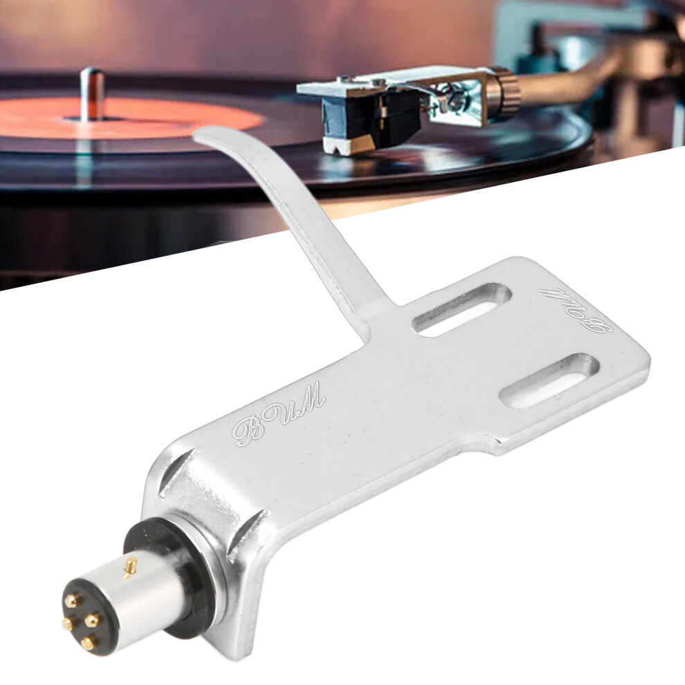 Aluminum Alloy Record Player Headshell For Phonograph Turntable Silver 4901391218189