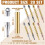 1 Sets Decorative Wood Engineering Kits, Crafts DIY Tree Hanging Decoration Kit Making Supplies 6