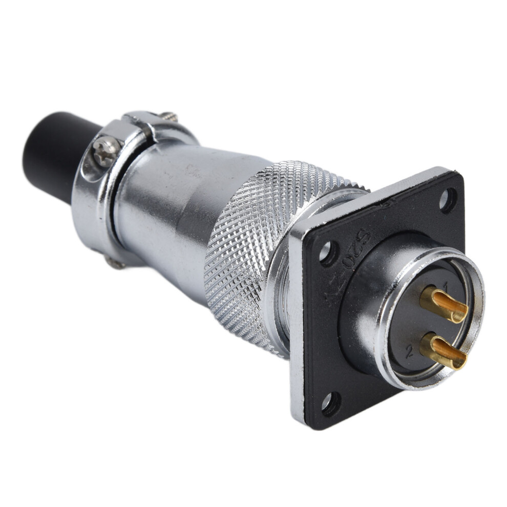 Robust 500V 2 Pin Aviation Connector Ws20 Waterproof Male Plug Socket 4651391218336