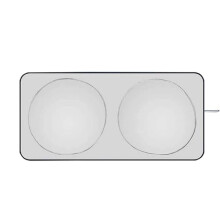 Car Sun Shade for Kia Sportage 20102016 Foldable Windshield Sunshade Silver UV Heat Reflection