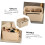 Storage Bag for Women Makeup Bag  Cosmetic Bag Multi-Function Storage Bag  Storage Box Storage Bag 6