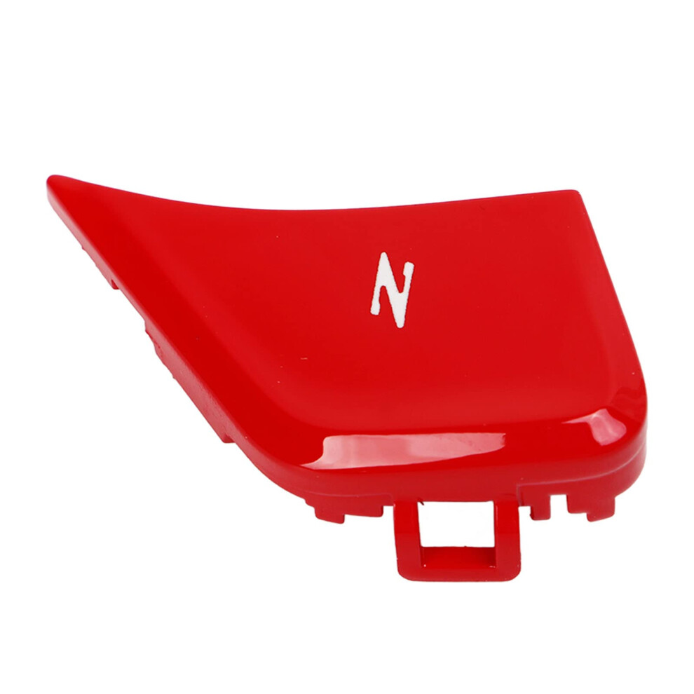Steering Wheel Z Button Cover Abs Trim ScratchâResistant Sporty Accent For Corvette C8 Fits 2020Â2024 Red 9092120240900