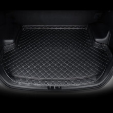 Car Trunk Mat Cargo Liner for BMW 1 Series Cabriolet E88, Waterproof Nonslip Leather All Weather Protection