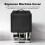 Espresso Machine Dust Cover Waterproof Antistatic Nylon Coffee Maker Lid Case, Black 2
