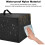 Espresso Machine Dust Cover Waterproof Antistatic Nylon Coffee Maker Lid Case, Black 4