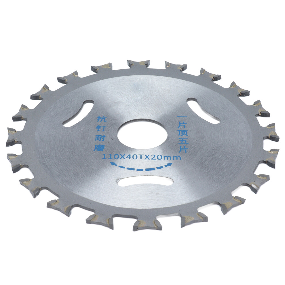 40T Carbide Circular Saw Blade 110Mm X 20Mm Double Side 7891391219316