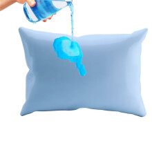 Pillowcases Set, PU Leather Waterproof Pillowcase Waterproof for Living Room and Outdoor Use 16.9x24.8 Inches