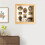 DIY  Museum Silhouette Box Memory Display with  Figurines Frames with Light for Anniversary Wedding Gift Black 5