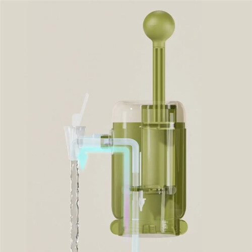 Distributore D'Acqua Automatico Portatile con Pompa A Mano e Secchio, Pompa A Pressione per un Facile Accesso All'Acqua Potabile