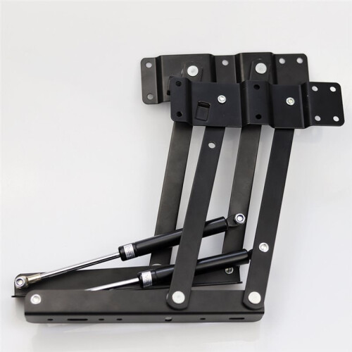 80N Hydraulic Coffee Table Rack with Movable Lifting Bracket and Adjustable Height 2