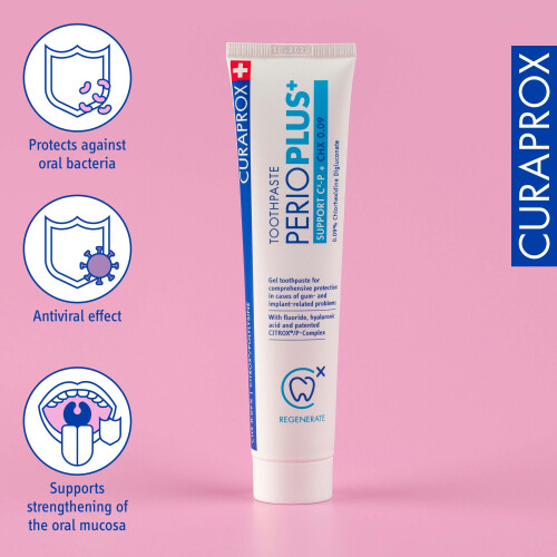 Curaprox Curaprox Perio Plus Support Gel Toothpaste – Oral Care for Gum Issues 2