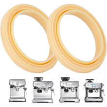 2-Pack 54mm Silicone Group Gasket for Espresso Machines - Yellow