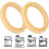 2-Pack 54mm Silicone Group  Gasket for Espresso Machines - Yellow 1