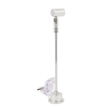 Aluminum USB LED Standing Cabinet Spotlight 1W Adjustable Head