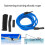 Adjustable Swimming Resistance Belt with Rope 1