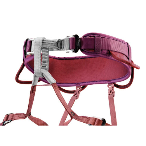 PETZL Corax Climbing Harness - Dark Red, Size 2 2