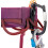 PETZL Corax Climbing Harness - Dark Red, Size 2 9