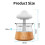 Rain Humidifier Diffuser with 7 Colors Night Lights, Essential Oil Aroma Therapy Diffuser with Remote Control 10