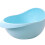 (Blue) Rice Strainer Basket - Large Capacity Colander Tool 5