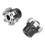 2PCS CNC Aluminium Alloy Motorcycle Fork Frame Sliders — Universal Silver Pack 2