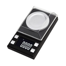 Digitale Taschenwaage 50g/0,001g mit LCD-Hintergrundbeleuchtung, tragbare Schmuck- und Pulverwaage