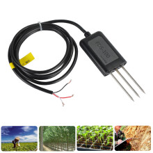 IP68 Soil Moisture Sensor 0‑100% Humidity Transducer, 4-20mA, 2s Response