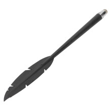 Federzinken-Kapazitiver Stylus-Stift 17 cm Tragbar mit Gummi- und Stoffspitze