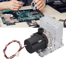 Water Cooling Integrated Mute Pump, 12V, 10W, 4m Head, 600L/h