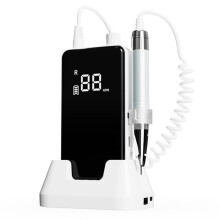 Polisseuse à Ongles Électrique Sans Balais, pour Salon de Manucure, Lime à Ongles Portable pour Enlever le Gel Acrylique (UE)