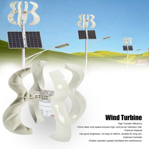 400W 4-Blade Wind Turbine Generator with