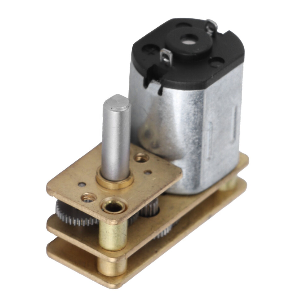1024-N20 6V 100Rpm Metal Gear Motor, Micro Speed Reduction Gear 8411358607193