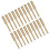 20Pcs Chainsaw Tool Kit Gold Burr Grinding Head 5.5mm Rustproof & Sharpener 1