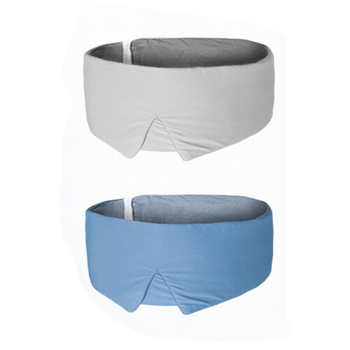 Ice Silk Eye Cover Adjustable Double Side Eyes Shield-Blue 1