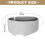 Ice Silk Eye Cover Adjustable Double Side Eyes Shield-Blue 4