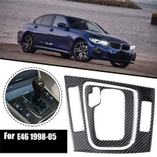 Gear Shift Frame Decoration Sticker Cover Trim for 3 Series E46 1998 - 2005 Car Interior Accessories