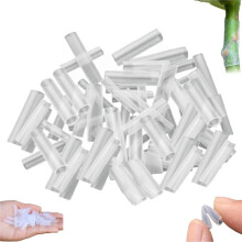 200pcs Silicone Grafting Sleeves for Fruit Trees, Plant Sleeve Grafting Tubes, Plant Trunk Protective Wrapping Sleeve