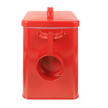Rood Ijzeren Kat En Hond Voedselbus Verse Snacks