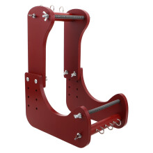 Red Wood Beading Loom Adjustable Standing for DIY Jewelry Kit