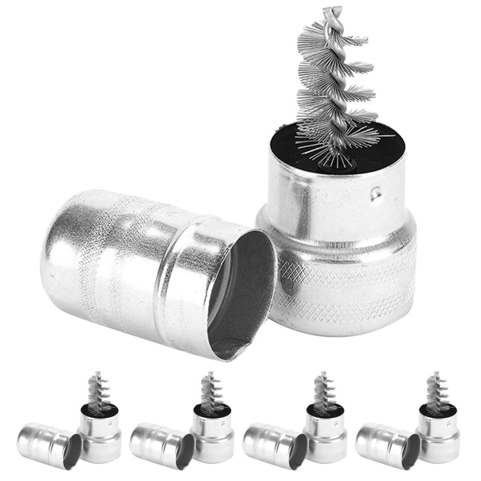 5Pcs Metal Car Battery Terminal Cleaner Wire Brush For 3732110597411