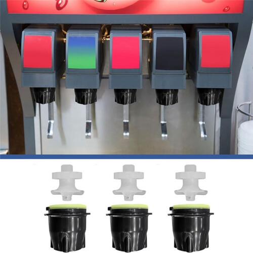 3set LEV Soda Coke Valve Nozzle 28545 3.0 Diffuser Internal Mixer for Cola Machine Replacement Repair Valve Assembly 2