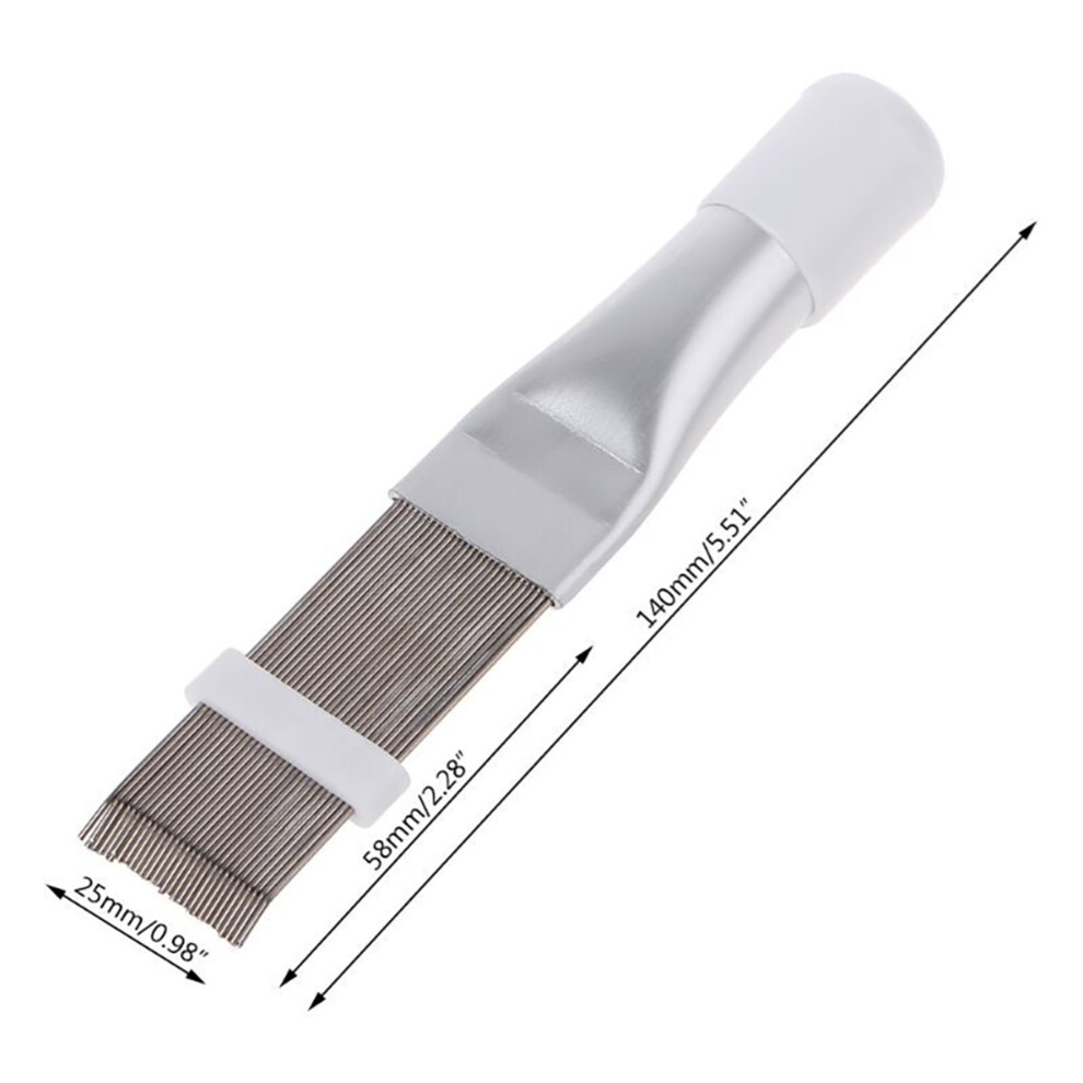 Condenser Fin Cleaning Brush with Comb