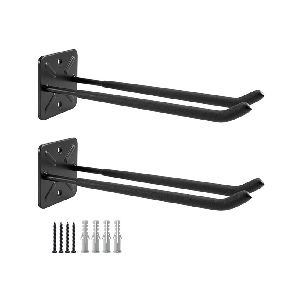 Wall Mount Heavy Duty Garage Hooks - Ideal For Ladders, Garden Tools, And More 6033495069423